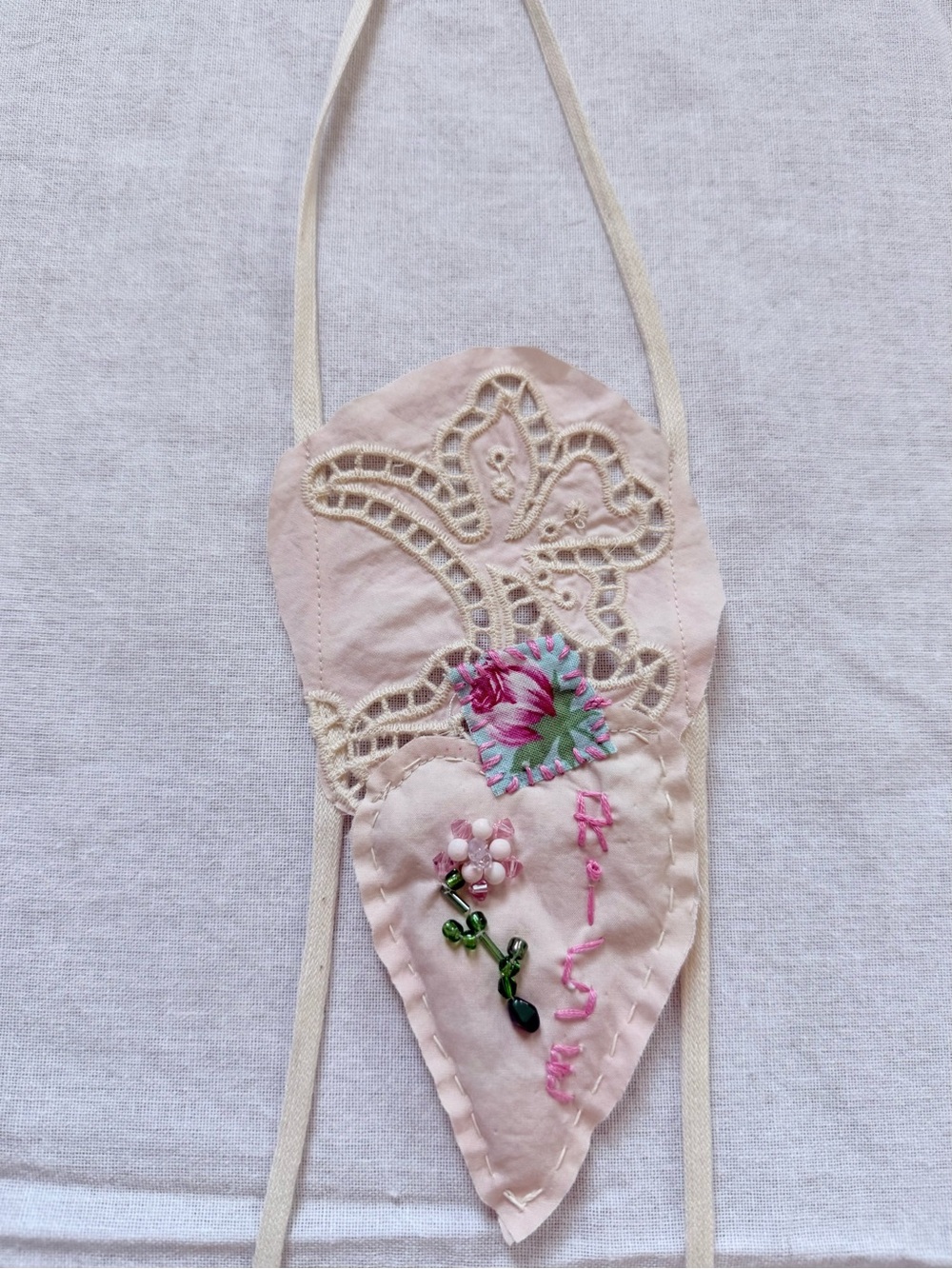 Rise Fabric Necklace